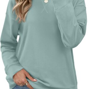 CrewNeck Sweatshirts Long Sleeve Shirts Tops for Women Fall Clothes | Fashion,Comfy,Loose Fit,Crew Neck,Casual Basic Pullover